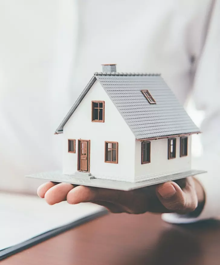 Modernes offenes Gebäude